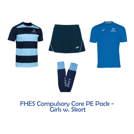 FHES Compulsory Core PE Pack (with skorts) - Girls - Junior