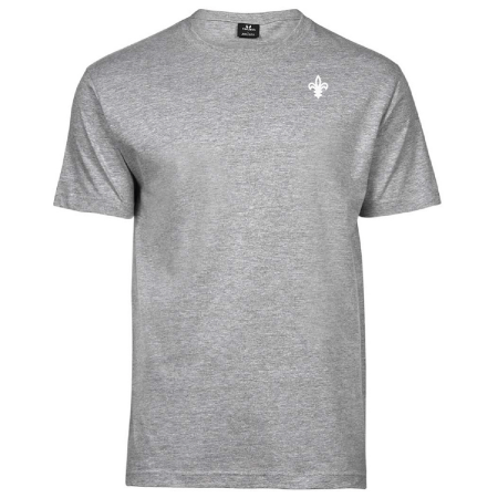 Fleur-De-Lis Grey T-Shirt