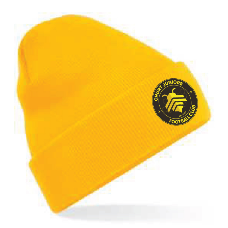 CJFC Cuff Beanie Gold